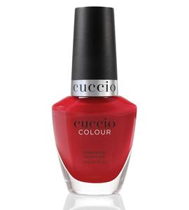 Cuccio 1264, Малиново-красный лак для ногтей, высокое разрешение, 13 мл