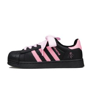 Adidas Originals Кроссовки для скейтбординга Superstar, унисекс, низкие, черные