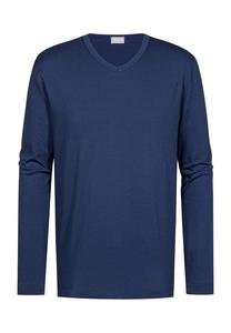 Пижамный топ из хлопка Melton с V-образным вырезом Mey, цвет 664 neptune