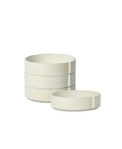 Набор из 4 мисок для пасты Бао Stone Lain, бежевый