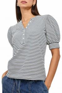 Блузка Jewel Micro Striped, темно-синего цвета Rails, темно-синий