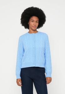 Кардиган TOM TAILOR CABLE, Light Fjord Blue/Light Blue
