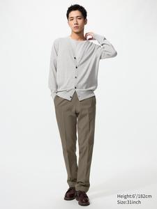 Брюки AirSense (удлиненные) Uniqlo, 35 brown