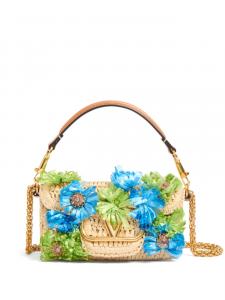 Valentino Garavani маленькая сумка на плечо Locò, нейтральный