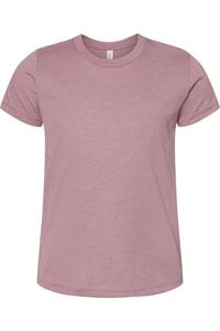 Футболка молодежная BELLA + CANVAS CVC Jersey, цвет heather orchid