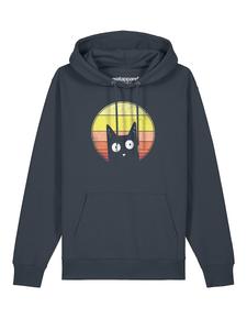 Толстовка Watapparel Sunset Cat, антрацит