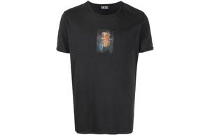 Футболка мужская угольно-серая DIESEL