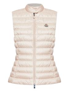 Стеганый жилет без рукавов Ghany Moncler, розовый
