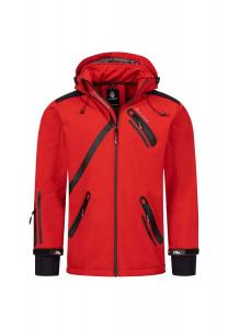 Куртка софтшелл, куртка стандартного кроя Rock Creek, красный