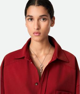 Ожерелье с узлом-ключом Bottega Veneta