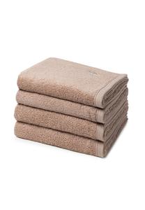 Набор полотенец Ross Vita, 4 штуки, 100x50 см, кофейный