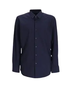 Рубашка P-Hank приталенного кроя Hugo, синий