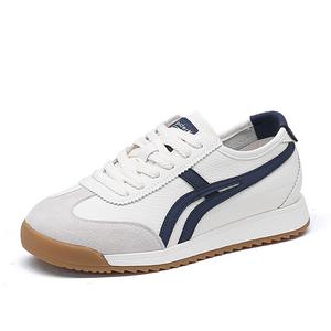 Spider King Низкие повседневные туфли женские бежево-синего цвета