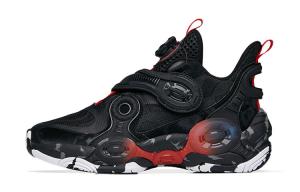 Детские баскетбольные кроссовки GS Mid-top черные/красные/белые Anta Kids