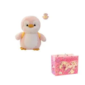 Очаровательный рюкзак пингвин кукла плюшевая игрушка высота 25см/35см LEVENKENESS