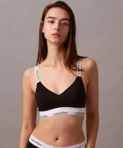 (W) Бюстгальтер-бралетт Calvin Klein Icon из хлопка с легкой подкладкой. Нижнее белье Calvin Klein QF7059