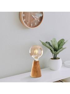 Opviq Настольная лампа "Кавук" светло-коричневого цвета - (В)15 x Ø 9,5 см