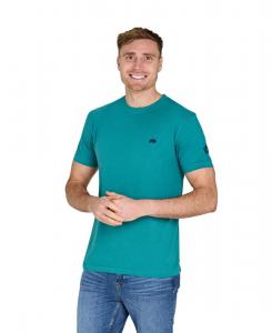 Мужская футболка YFC с принтом Бычьи рога на спине Raging Bull, Teal