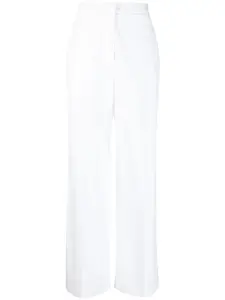 Расклешенные брюки с завышенной талией Fabiana Filippi, белый