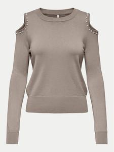 Свитер обычного кроя Gila 15339512 Only, бежевый