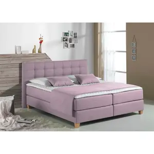 Декоративная подушка Tommy Набор подушка-плед для кровати с коробчатым пружинным основанием Tommy Home Affaire, Flieder + unifarben