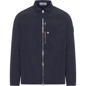 STONE ISLAND Куртка-толстовка на молнии с нашивкой компас, Dark Blue