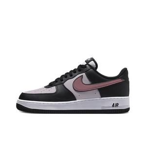 Nike Кроссовки для скейтбординга Air Force 1 с противоскользящим износостойким верхом, унисекс, черно-розовые