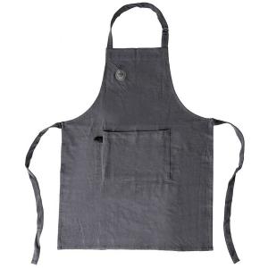 Кухонный фартук orion group 960869, серый - хлопковая ткань - 70 x 1 x 84 см