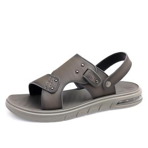 BOLE Мужские пляжные сандалии серые, цвет Gray