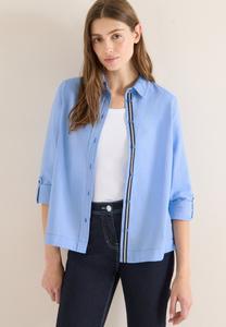 Блуза Cecil Button-down blouse, Blau/Light Blue