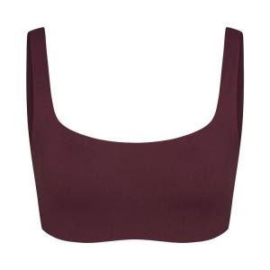 Топ NikeSKIMS Matte Scoop Neck Bra, Currant