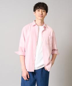 Рубашка с рукавами 3/4 из льняной смеси Можно стирать/Эластичная/Быстросохнущая Avv, цвет Pink