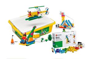 Образовательный набор SPIKE STEM Basic Set строительные блоки 301 600 деталей 45345+2000471 LEGO