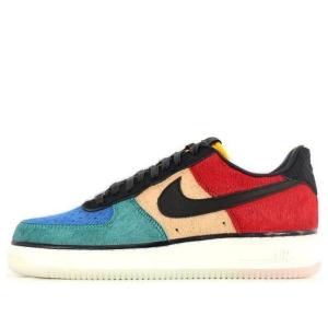 Кроссовки air force 1 '07 premium 'red blue black' Nike, красный