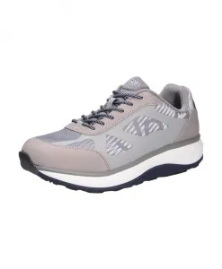 Удобные серые туфли на шнуровке Joya, серый