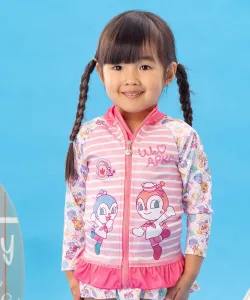 Защитная футболка с рисунком в виде ракушки APKC/(K) Anpanman Kids Collection, цвет Pink