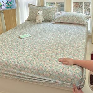 Yalu Простыня на резинке 180х200 см из чистого хлопка, цвет Berlin Dream LT