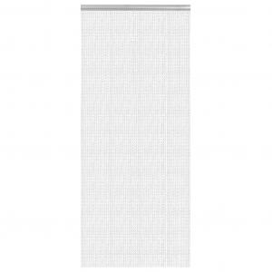 VidaXL дверная занавеска с цепочкой 90x200 см, алюминий, серебро