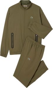 Мужской спортивный теннисный костюм Lacoste из тафты, Olive