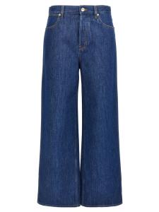 Джинсы из хлопка GUCCI, синий