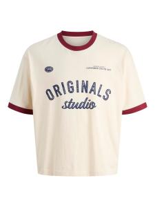 Футболка JACK & JONES JACK & JONES , Cream