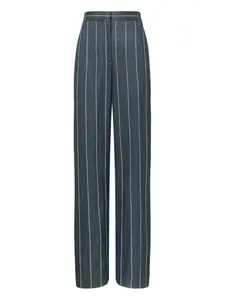 Брюки в полоску Tory Burch, синий