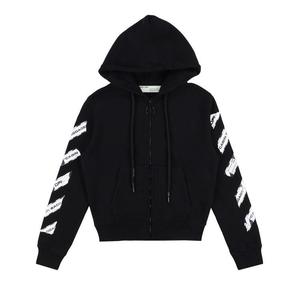 Худи Off-White Baggage Tape Arrows Zip Hoodie, Black