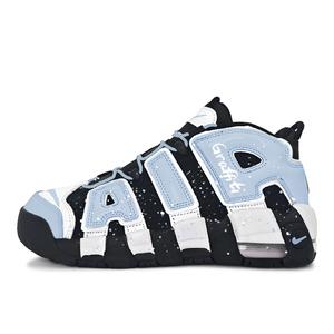 Nike Кроссовки для баскетбола Air More Uptempo Deep Sea Honey Cushioning женские сине-черные