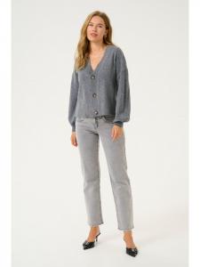 Cream Кардиган прямого кроя CRHoliday, цвет «Асфальтовая меланж»