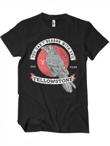 Футболка черного цвета yellowstone
