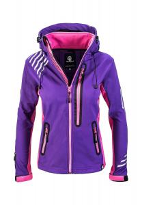 Куртка софтшелл, куртка стандартного кроя Rock Creek, цвет Violett
