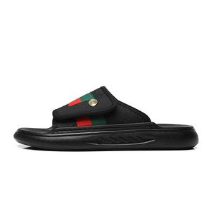 Mulinsen Сандалии-слайдеры мужские, черные, нескользящие, устойчивые к запахам и истиранию