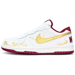 Nike Big Horse Year Collaboration износостойкие и легкие низкие кроссовки для скейтбординга Unisex China Red