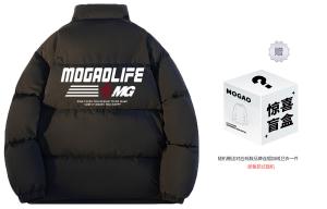 Пуховик унисекс Mogao/mogao, Фиолетовый